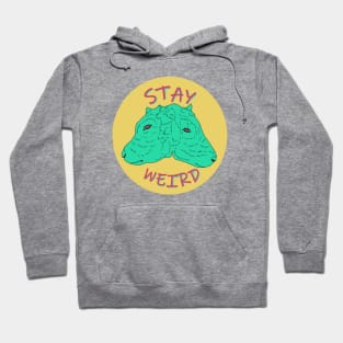 Stay Weird Two Headed Calf Hoodie